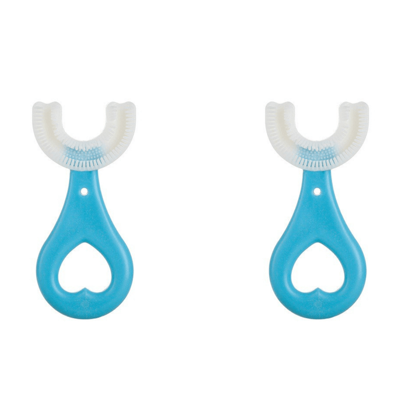 Escova de Dentes Infantil 360 º - Compre 1 Leve 2 - Ninho Coruja