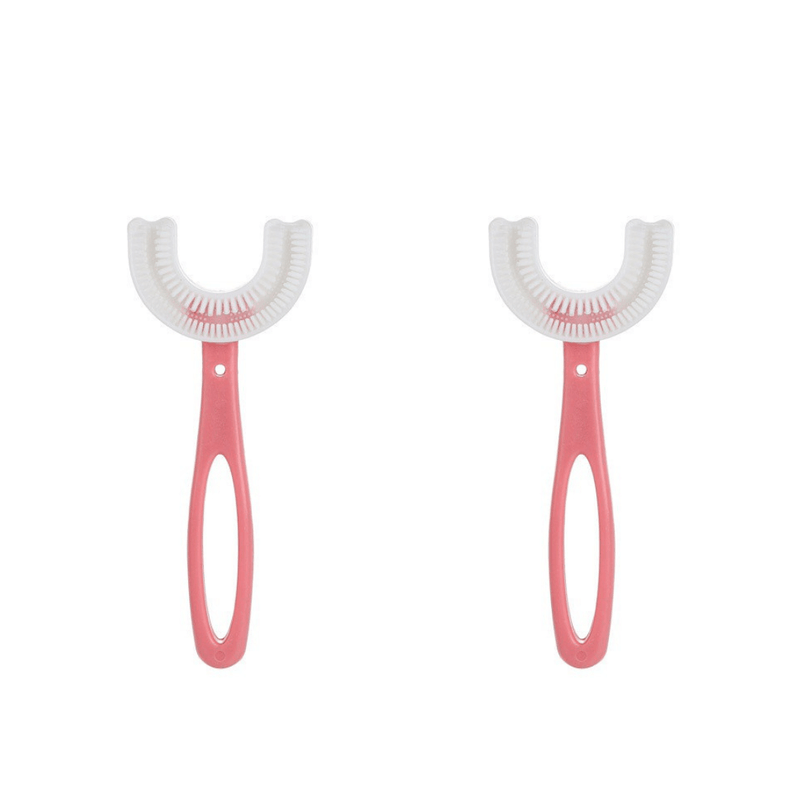 Escova de Dentes Infantil 360 º - Compre 1 Leve 2 - Ninho Coruja