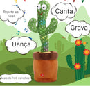 Cacto Dançarino, Repete o que a criança fala, 120 Músicas e Luzes coloridas