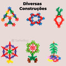 Blocos De Encaixar 100 Peças - Brinquedo Criativo