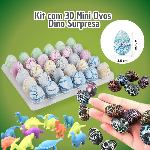 Ovo de Dino Surpresa Colecionável🦖 – A Magia de Ver um Dinossauro Nascer! 🥚✨