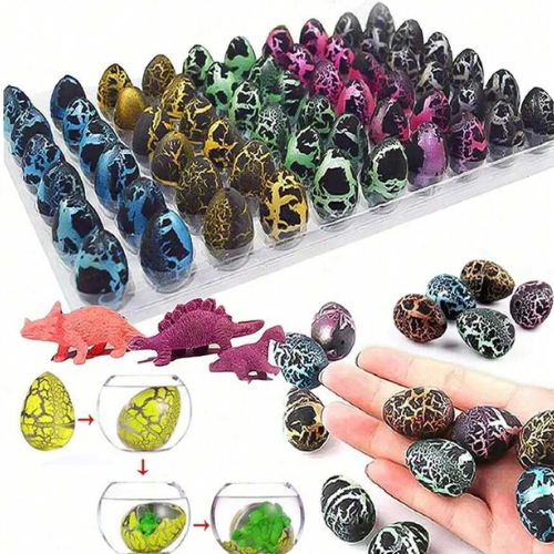 Ovo de Dino Surpresa Colecionável🦖 – A Magia de Ver um Dinossauro Nascer! 🥚✨