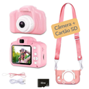 Câmera Digital Infantil - Foto criativa, Vídeo e Jogos
