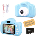 Câmera Digital Infantil - Foto criativa, Vídeo e Jogos