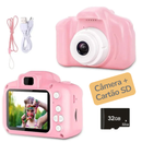 Câmera Digital Infantil - Foto criativa, Vídeo e Jogos