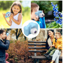 Câmera Digital Infantil - Foto criativa, Vídeo e Jogos