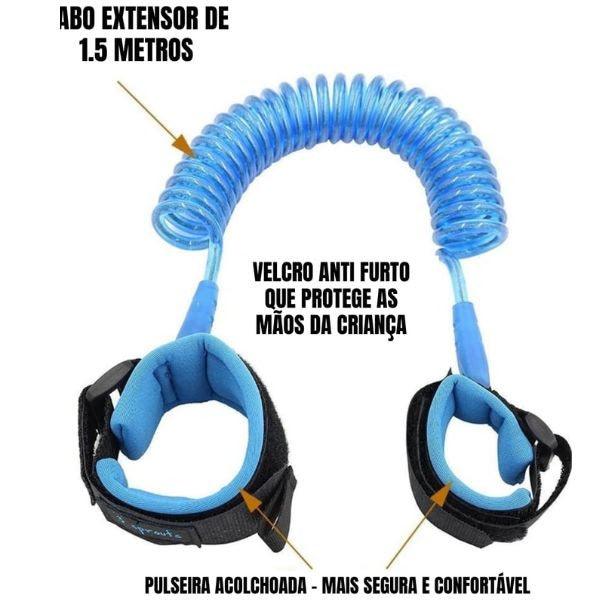 Pulseira Guia de Segurança para Crianças + Frete Grátis - Ninho Coruja